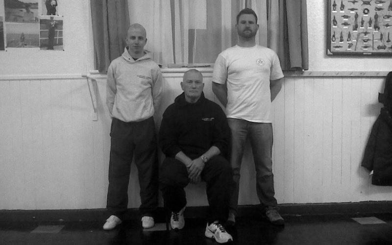 Ed and Dai with Sifu Mark